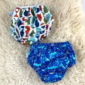 Set of swim diapers 0-36 months